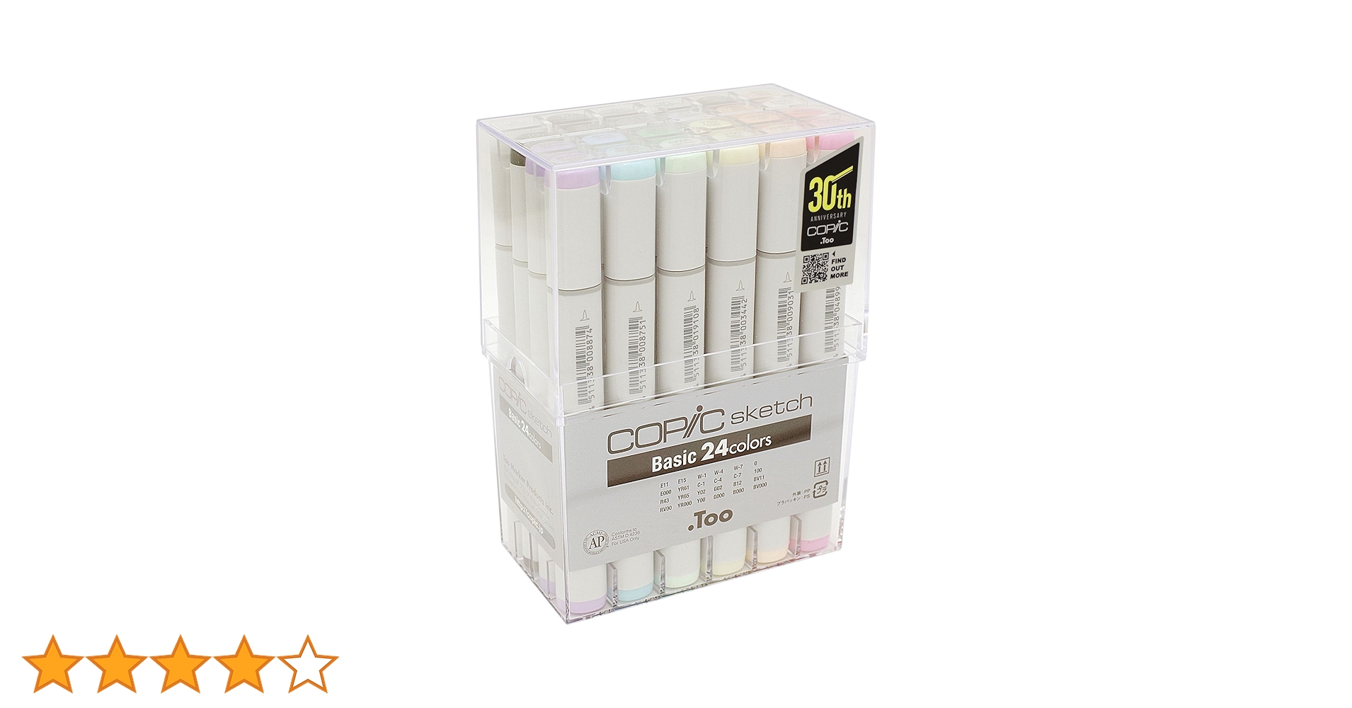コピックスケッチ ベーシック 24色 コピックマルチライナー コピックペーパー Amazon | コピック スケッチ ベーシック24色セット 12502073